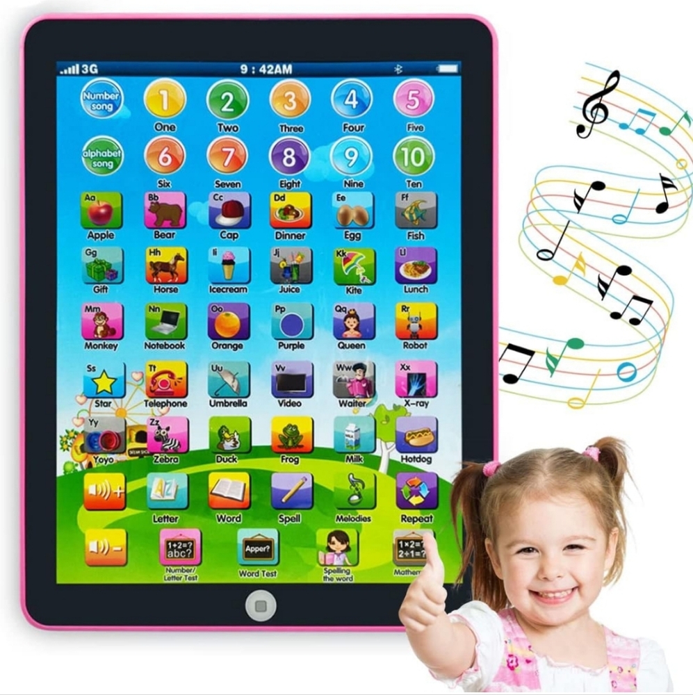 Children's Tablet Educational Interactive Learning Pad